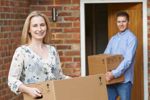 Moving van service for residential relocations in Brent