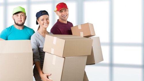 Local moving team handling access challenges in Brent