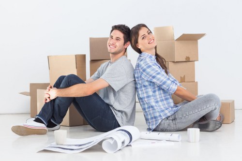 Local moving team assisting with flat removals in Brent
