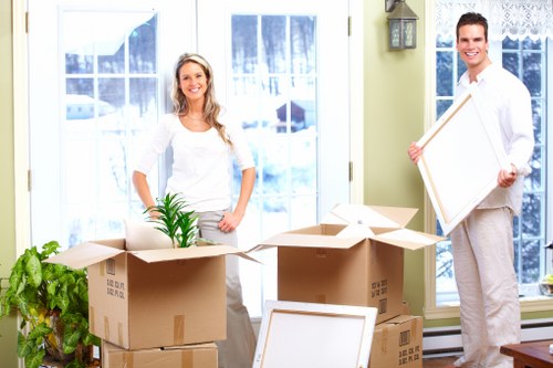 Prepared furniture items awaiting collection in Brent