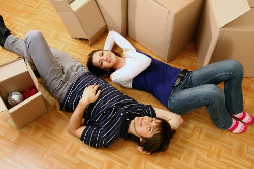 Flat removal in Brent with careful handling of furniture