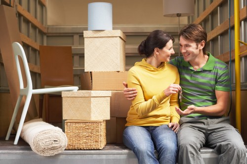 Professional removals support for flats and offices in Brent
